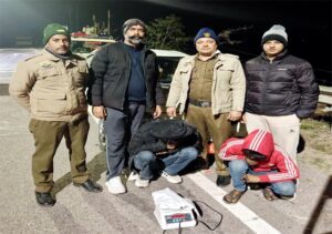 Himachal: हिमाचल पुलिस ने बलोह टोल पर 949 ग्राम चरस के साथ दो नशा तस्करों को किया गिरफ्तार