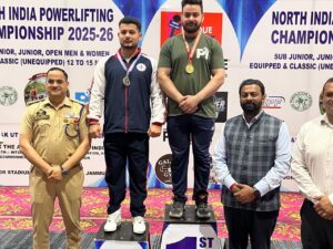 Kangra: हिमाचल के शोभित राजपूत ने किया कमाल, नॉर्थ इंडिया पावरलिफ्टिंग 2026 में जीता रजत पदक