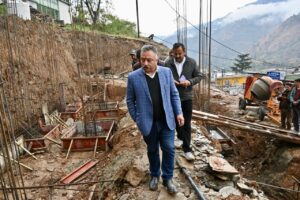 Himachal: कोटखाई में बनेगा 5 मंजिला हाईटेक ऑफिस, शिक्षा मंत्री रोहित ठाकुर ने किया निरीक्षण