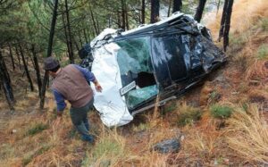 Kullu: 400 मीटर खाई में गिरी कार, कुल्लू में दर्दनाक हादसा, चालक की मौके पर मौत