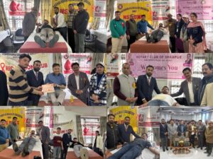Kangra: रैत के द्रोणाचार्य कॉलेज में लगा रक्तदान शिविर, 60 यूनिट ब्लड जुटा, युवाओं ने दिखाया जोश