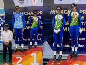 Big Achievement: सोलन के राघव और अवनि ने आइस स्केटिंग में मचाया धमाल, राज्य चैंपियनशिप में जीता सिल्वर