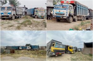 Illegal Mining Crackdown in Nurpur: नूरपुर में पुलिस की बड़ी कार्रवाई, 17 टिप्पर जब्त—खनन माफिया में मचा हड़कंप