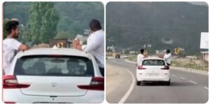 Kiratpur-Manali Highway Viral Video: चलती कार में शराब, स्टंट और खतरनाक करतूत—हरियाणा नंबर गाड़ी ने मचाया हंगामा