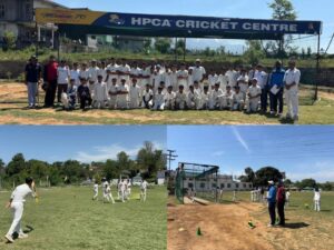 HPCA U-16 Trials Shahpur: कांगड़ा इंटरनेशनल स्कूल में अंडर-16 क्रिकेट ट्रायल्स में 70+ खिलाड़ियों ने लिया हिस्सा, 50 होंगे शॉर्टलिस्ट
