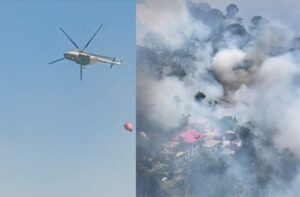 Solan: कसौली के जंगलों में भड़की भीषण आग, सेना और वायुसेना ने संभाला मोर्चा, वन्यजीवों पर बड़ा खतरा