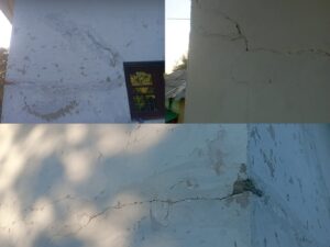 Kangra: भूकंप के बाद शाहपुर में एक और मकान को नुकसान, वार्ड पंच आदित्य राणा की रसोई की दीवार में आई दरार