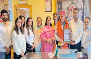 कोरोना और आपदा काल में शानदार सेवाओं का मिला सम्मान, ओंकार शर्मा को मिला इंडियन एक्सीलैंस अवार्ड