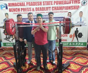 Kangra: शाहपुर में पावर लिफ्टिंग चैंपियनशिप के मंच से केवल सिंह पठानिया का बड़ा ऐलान, कल्याड़ा में 50 लाख रुपये से बनेगा ओबीसी भवन