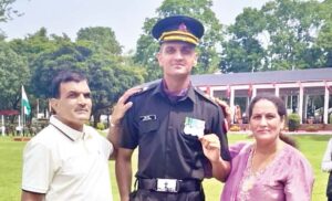 सैनिक से लेफ्टिनेंट तक का सफर: शाहपुर के रोहित चंदेल ने भारतीय सेना में बनकर बढ़ाया क्षेत्र का मान
