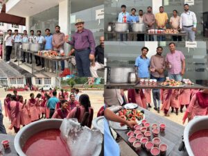 Kangra: द्रोणाचार्य कॉलेज में निरजला एकादशी और क्लब अध्यक्ष अभिनव राणा के जन्मदिन के अवसर पर रोटरैक्ट क्लब ने छबील व फल वितरण कार्यक्रम का आयोजन किया