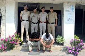 Kangra: गग्गल में नशा तस्करों पर पुलिस का बड़ा वार, पंजाब के दो युवक 5.97 ग्राम चिट्टे सहित गिरफ्तार
