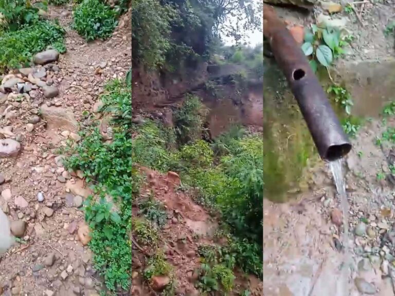 Kangra: शाहपुर के इस गांव में पानी के लिए जान जोखिम में डाल रहे लोग, 100 परिवारों की बढ़ी मुश्किलें