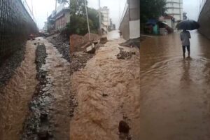 Kangra: शाहपुर के 39 मील में हालात बदतर! अधूरी सर्विस लेन बनी नाला, लोगों का चलना भी हुआ मुश्किल