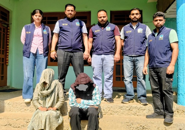 STF का बड़ा एक्शन: मंडी के नगवाईं में घर पर छापा, 11.1 ग्राम चिट्टे के साथ युवक-युवती गिरफ्तार
