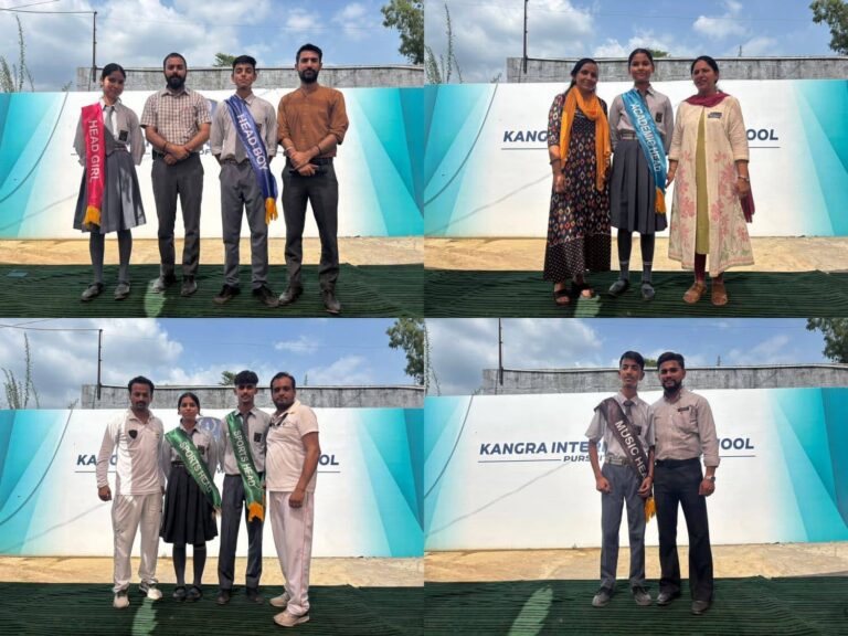 Kangra: कांगड़ा इंटरनेशनल स्कूल शाहपुर के छात्रों का कमाल! खुद तैयार किए डिजिटल वोटिंग सॉफ्टवेयर से सम्पन्न हुए छात्र परिषद चुनाव, जानिए कौन बना हेड बॉय और हेड गर्ल