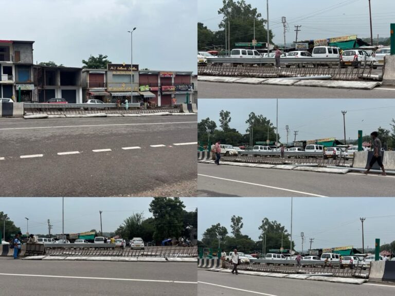 Kangra: शाहपुर बाजार में मुख्य क्रॉसिंग बंद होने से बढ़ी लोगों की परेशानी, सुरक्षित विकल्प की मांग तेज