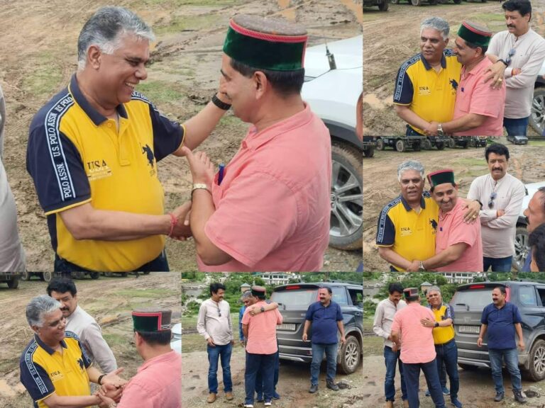 Kangra: बोह आपदा के बीच दिखी सियासत से ऊपर इंसानियत! आमने-सामने आए सांसद राजीव भारद्वाज और विधायक केवल सिंह पठानिया, फिर हुआ ऐसा नज़ारा
