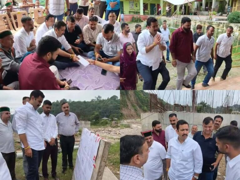 Kangra: बोह आपदा पीड़ितों के बीच पहुंचे मंत्री विक्रमादित्य सिंह, फाउंडेशन से दी आर्थिक राहत, सड़क के लिए ₹1 करोड़ जारी करने के निर्देश
