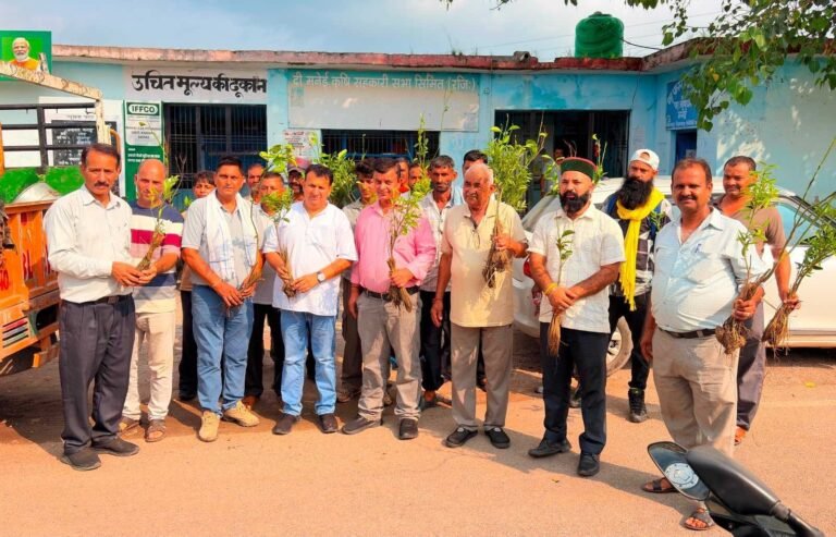 Kangra: ‘एक पेड़ माँ के नाम’ अभियान को शाहपुर में मिली नई रफ्तार, हरनेरा और मनेई में बांटे गए 280 फलदार पौधे