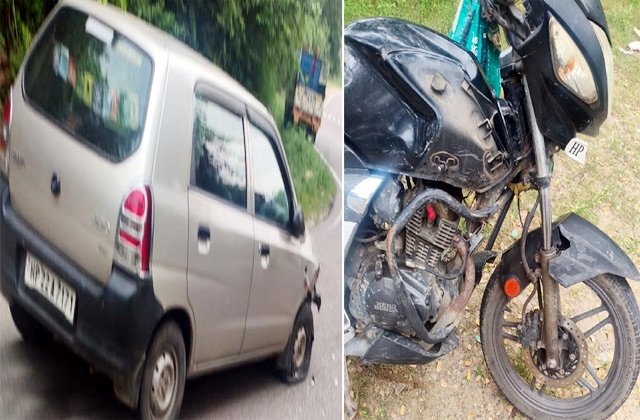 थुरल कॉलेज के पास भीषण सड़क हादसा, PWD कर्मचारी रजत कुमार की मौत; बाइक सवार कपिल गंभीर घायल