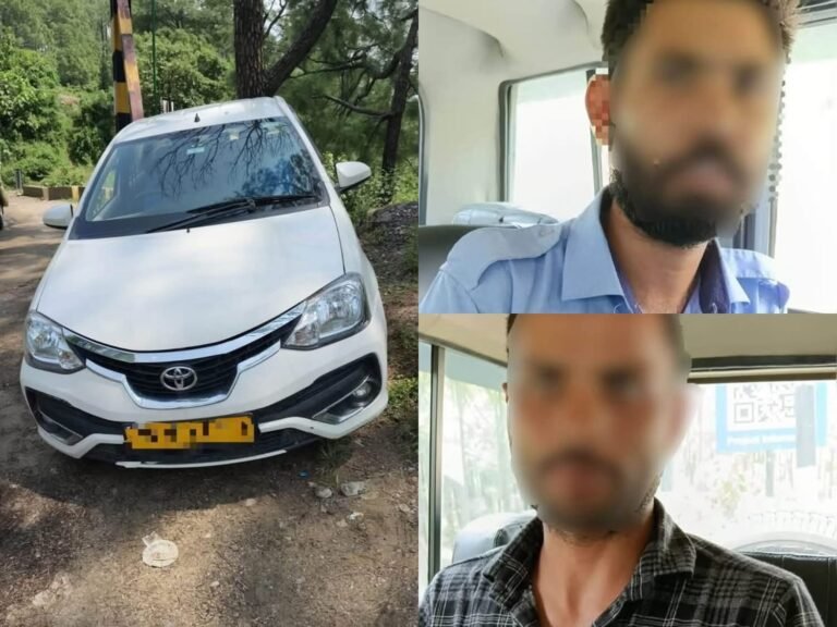 कांगड़ा पुलिस की बड़ी कार्रवाई: 1 किलो 254 ग्राम चरस के साथ मंडी के दो युवक गिरफ्तार, वाहन की जांच में खुलासा