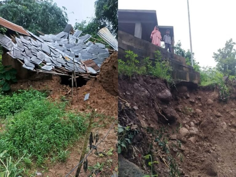 Kangra: शाहपुर विधानसभा क्षेत्र की ग्राम पंचायत प्रेई में भारी बारिश का कहर, कई घरों की दीवारें और डंगे बहे; रास्तों को भी नुकसान