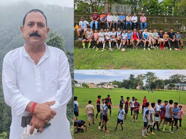 Kangra: शाहपुर फुटबॉल अकादमी का शानदार प्रदर्शन! जिला स्तरीय मिंजर मेले में U-17 टीम ने जीता सिल्वर मेडल, खिलाड़ियों ने बढ़ाया क्षेत्र का मान; जिला फुटबॉल एसोसिएशन अध्यक्ष एवं भाजपा प्रदेश खेल प्रकोष्ठ संयोजक राकेश चौहान ने बढ़ाया खिलाड़ियों का उत्साह