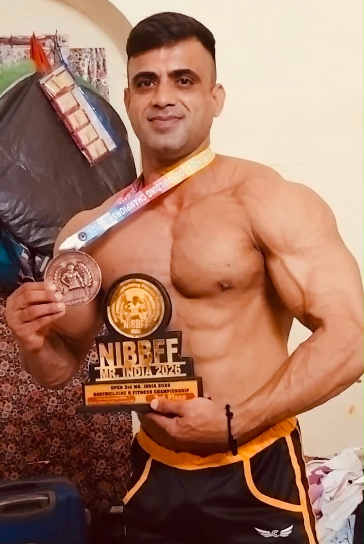 कांगड़ा के छोटे से गांव से भारतीय सेना की वर्दी और अब मिस्टर इंडिया के मंच तक, जवान ने हासिल किया 2nd Runner-up का खिताब