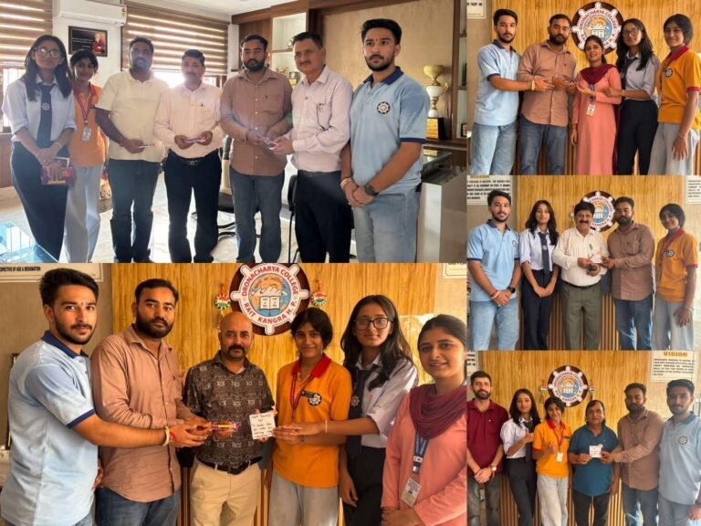 Kangra: द्रोणाचार्य कॉलेज रैत में रोटरैक्ट क्लब ने ‘Spreading Smiles’ के साथ मनाया शिक्षक दिवस, शिक्षकों को चॉकलेट-कार्ड और पेन देकर जताया आभार