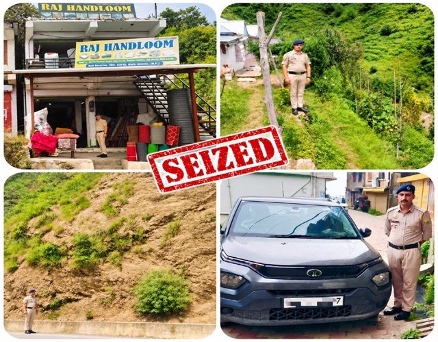 शिमला पुलिस का नशा तस्करों पर बड़ा प्रहार, अफीम बेचने वाले नाई की 1.64 करोड़ की संपत्ति कुर्क; 2026 में अब तक 8 करोड़ से ज्यादा की कार्रवाई