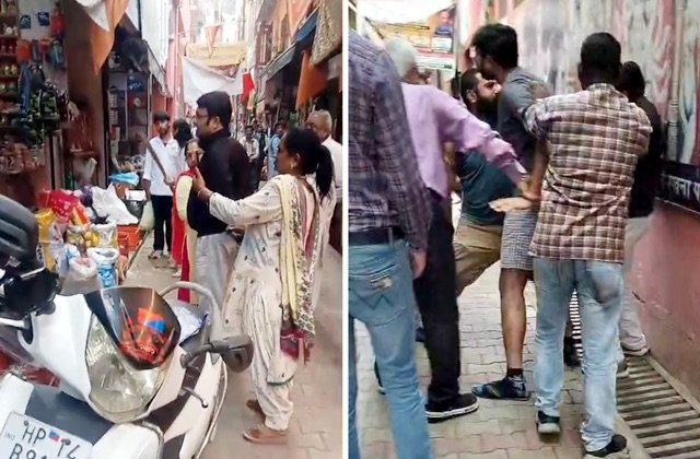 सोलन में अतिक्रमण हटाने पर बवाल, पूर्व पार्षद और दुकानदार में मारपीट; महिला निगम कर्मी का फोन छीनने का प्रयास