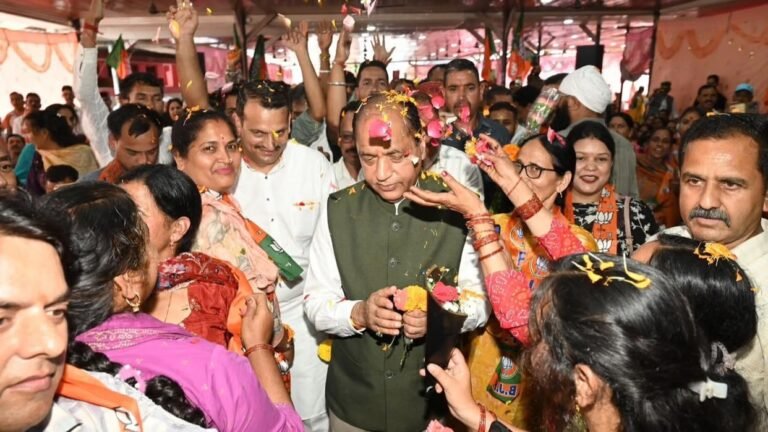 मंडी की 10 में 10 सीटों पर BJP की जीत का दावा, जयराम ठाकुर का सुक्खू सरकार पर बड़ा हमला; हिमकेयर से लेकर कांग्रेस गुटबाजी तक साधा निशाना
