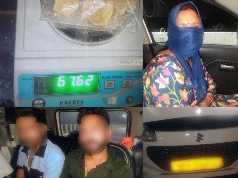 Kangra: कांगड़ा में 67.62 ग्राम चिट्टे के साथ 3 आरोपी गिरफ्तार, Alto K10 टैक्सी जब्त; सप्लाई नेटवर्क खंगाल रही पुलिस