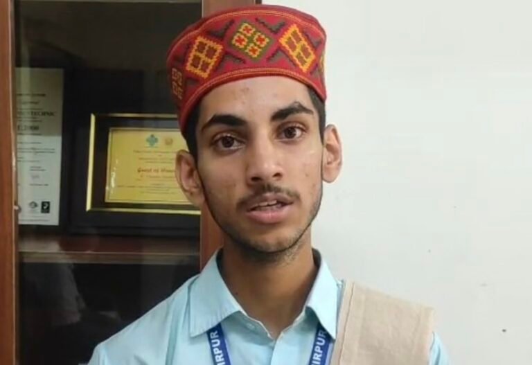 हमीरपुर के छात्र ने रचा कमाल, भारतीय सेना के लिए 3.50 करोड़ की ग्रांट से बनेगा ‘रुद्रा एज टी-1’ ड्रोन; IIT रुड़की में होगा प्रोजेक्ट