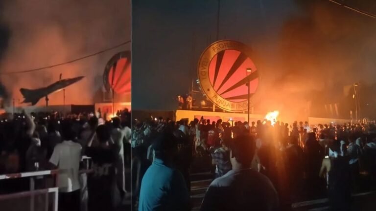 LPU में वायरल रेप मैसेज से भड़का छात्रों का गुस्सा, कैंपस में तोड़फोड़-आगजनी के बाद हाईवे जाम; पुलिस जांच में जुटी