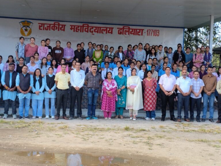 ढलीआरा कॉलेज में 800 विद्यार्थियों को मिला आपदा से बचाव का संदेश, नुक्कड़ नाटक से समझाए सुरक्षा के तरीके